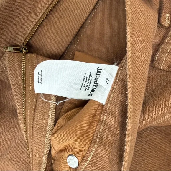 Jacquemus Le Haut De Nimes Denim Straight Jeans - Picture 4 of 7